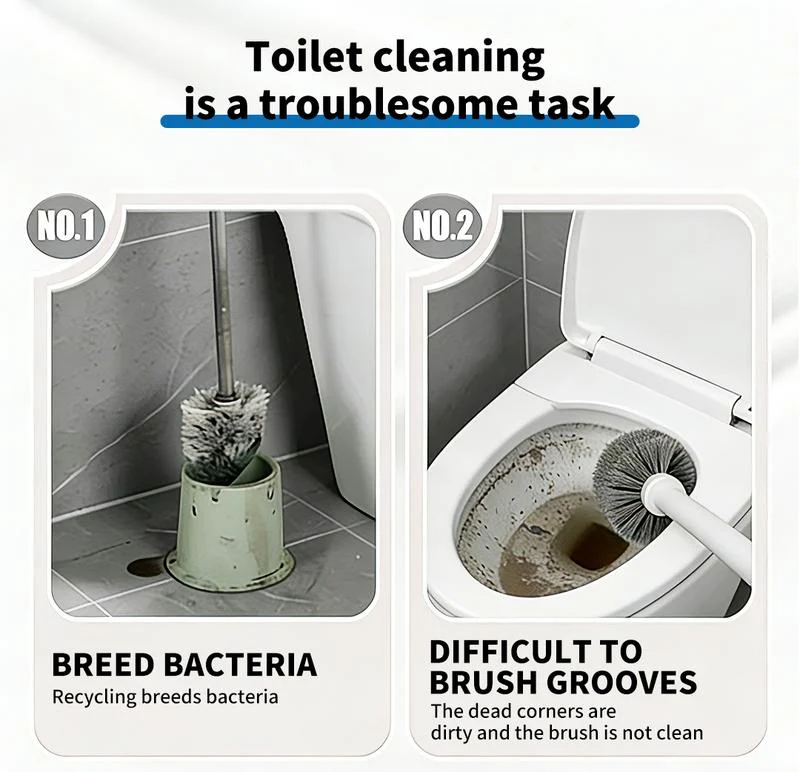 Toilet Scrubber Kit with Self-Cleaning Disposable Pads - Image 7