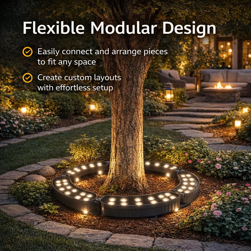 🌳 LED Ring Tree Light | Outdoor Waterproof Landscape Spotlight - Image 2