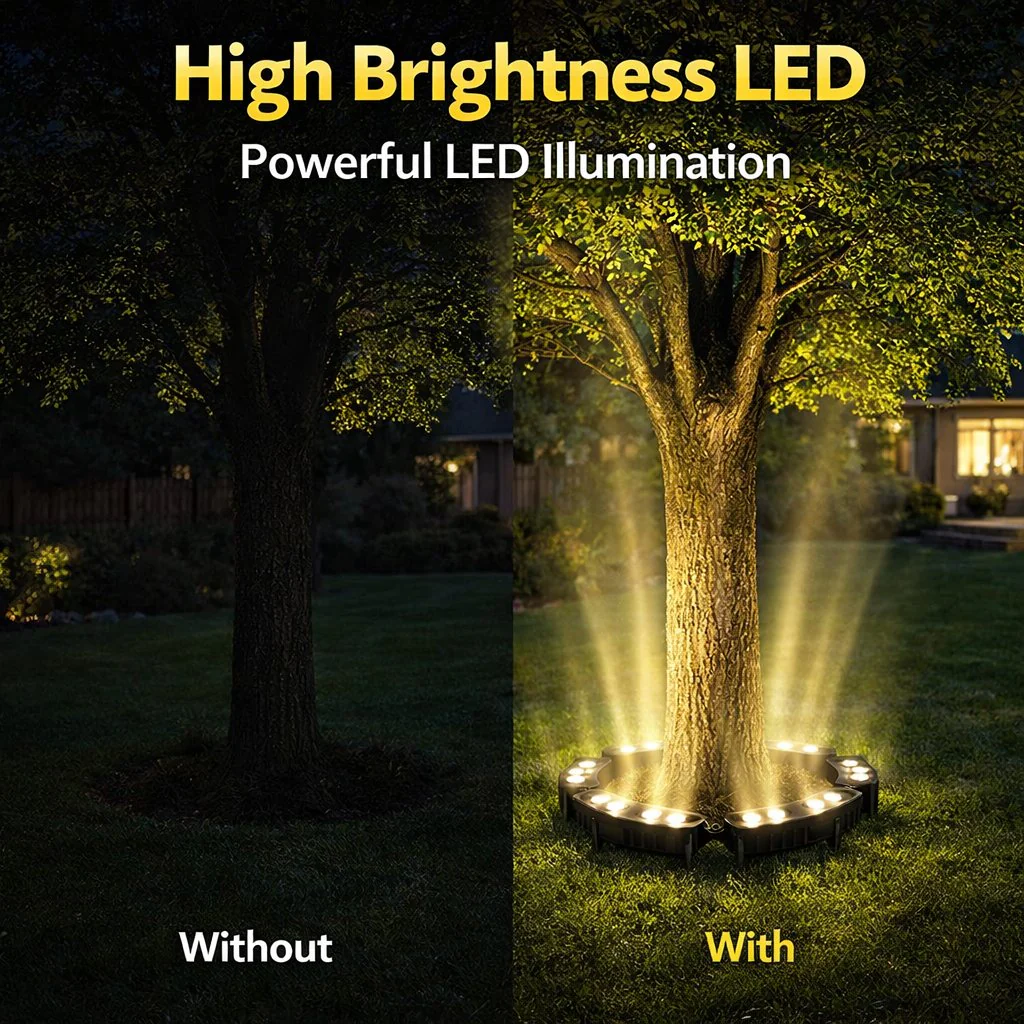 🌳 LED Ring Tree Light | Outdoor Waterproof Landscape Spotlight - Image 4