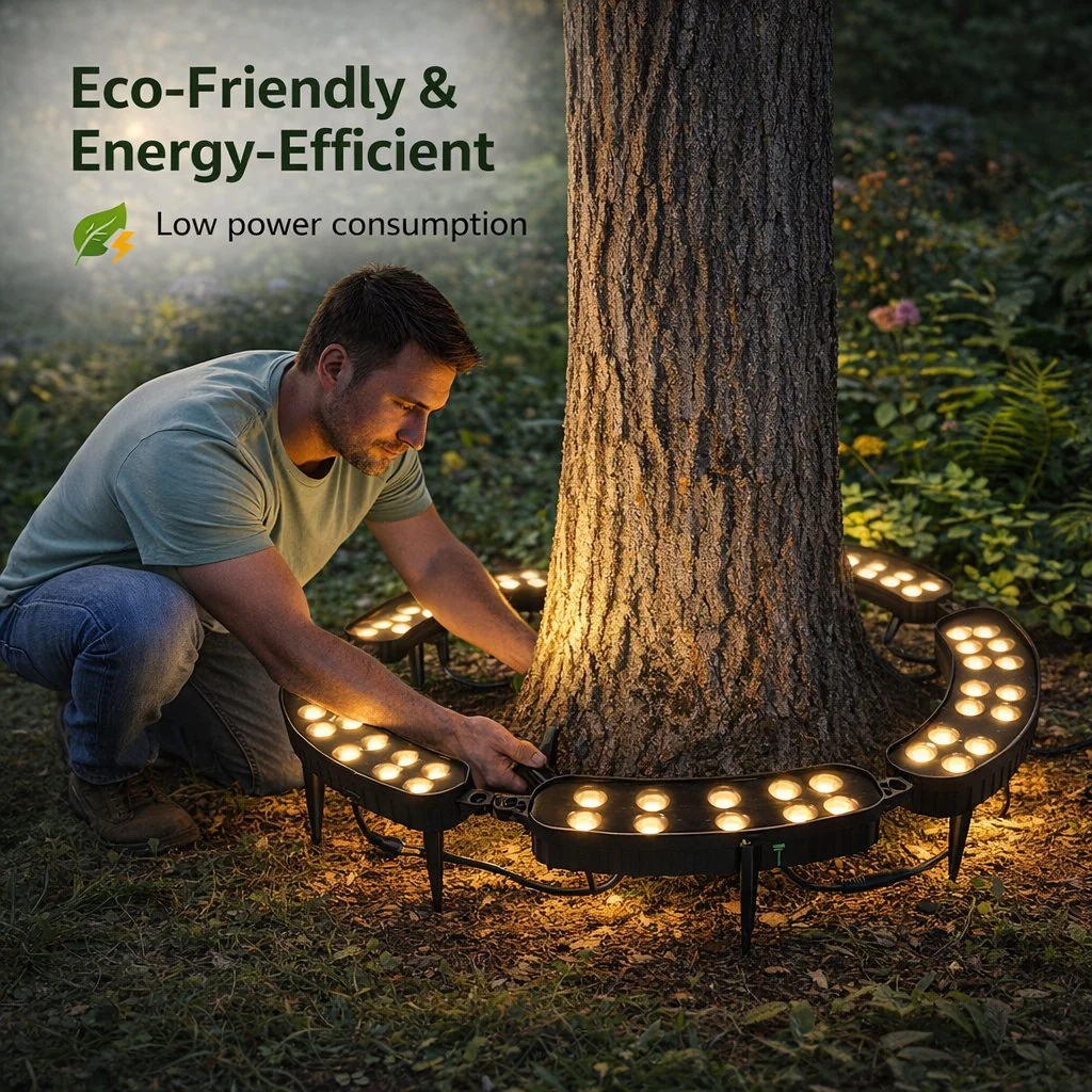 🌳 LED Ring Tree Light | Outdoor Waterproof Landscape Spotlight - Image 6