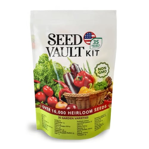 🥦Ultimate Survival Seed Vault (16,000+ Seeds) | 35 Variety Pack🌿|50-Year Shelf Life - Image 6