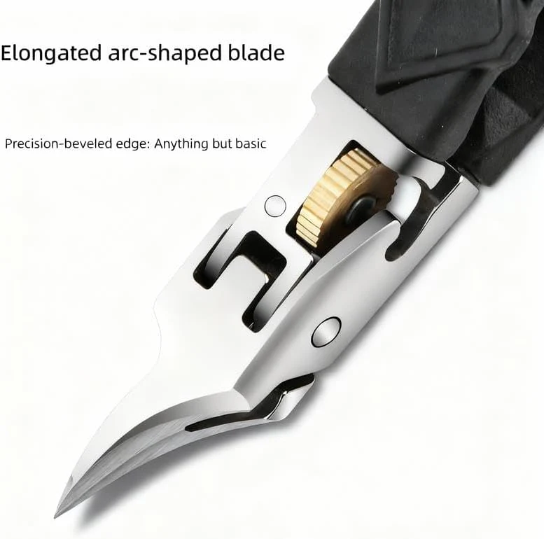Ultra-Sharp Nail Clipper Set with Anti-Slip Grip - Image 2