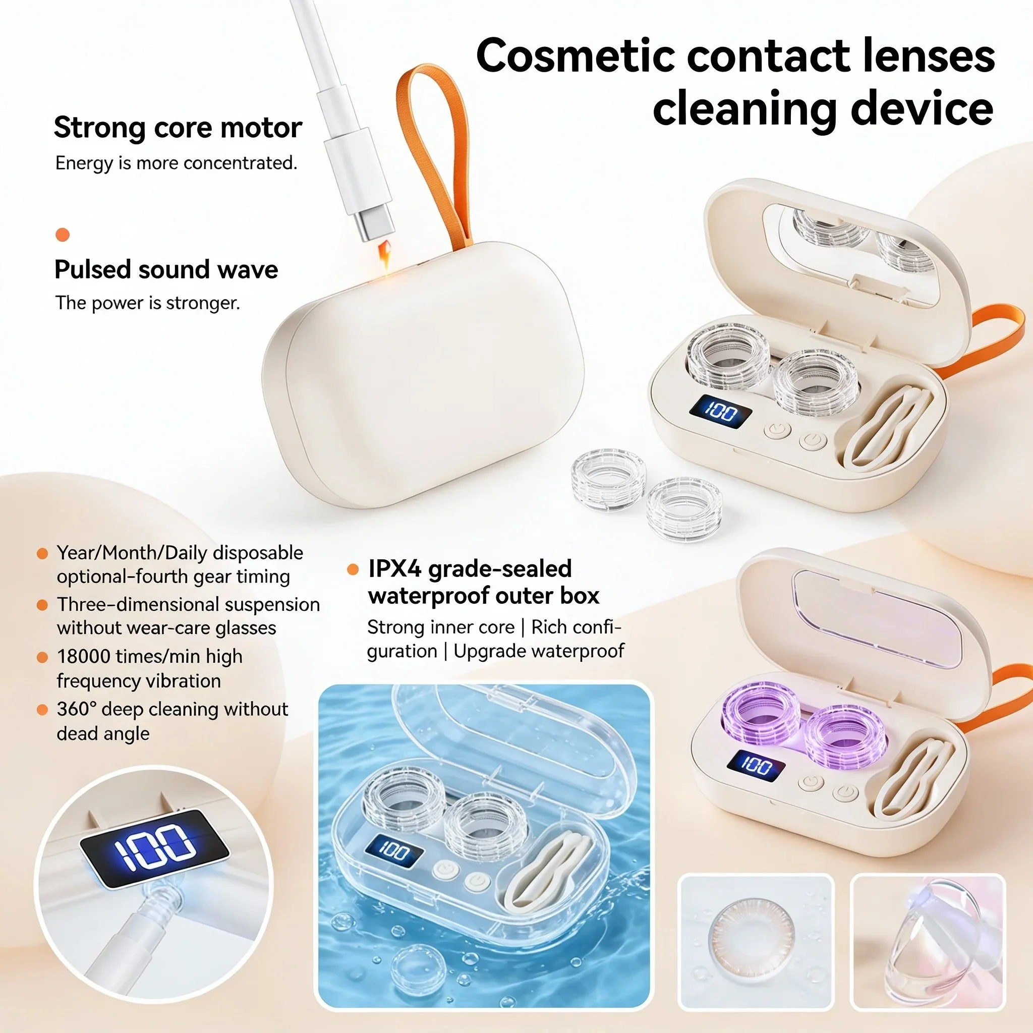 Ultrasonic Contact Lens Cleaner - Image 2