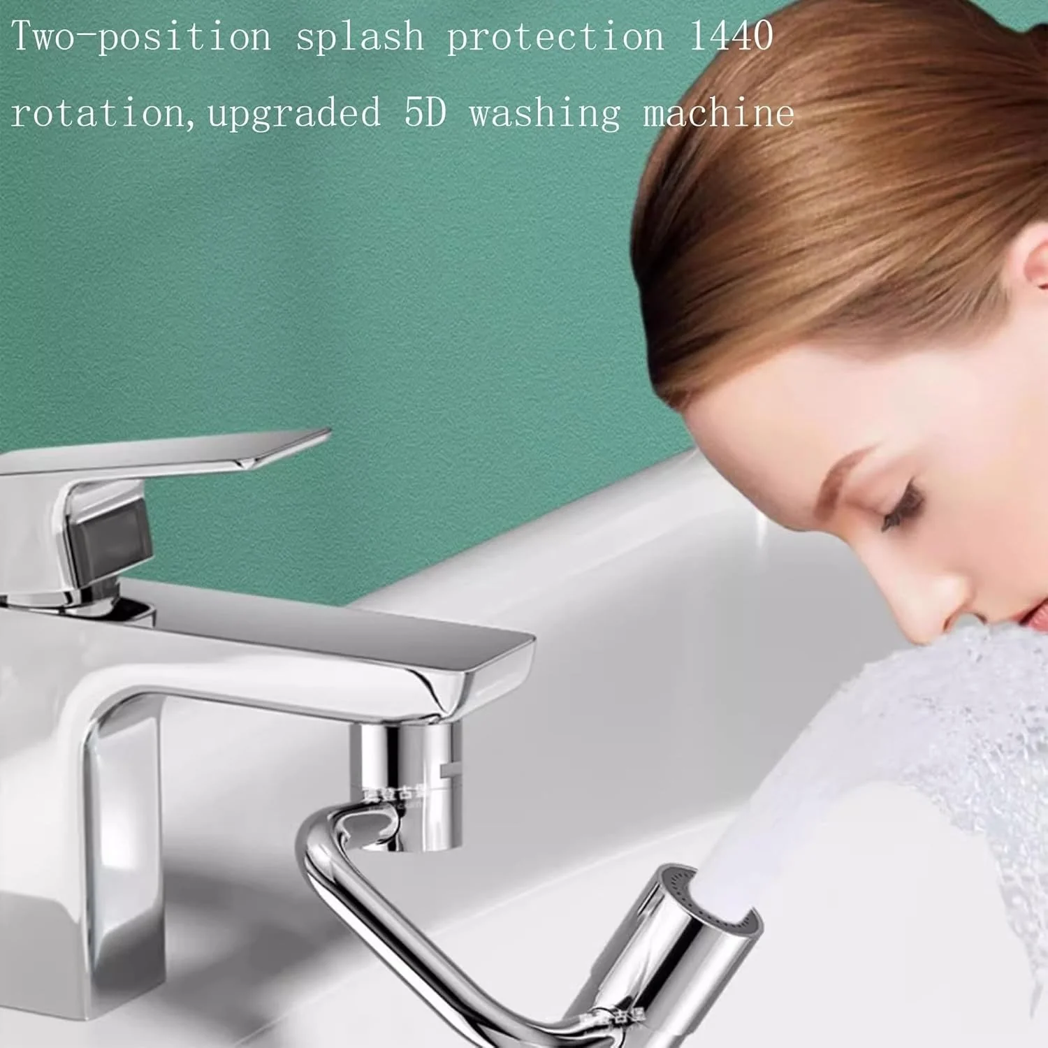 Upgrade Your Sink Experience with the 360° Rotating U Shaped Faucet Extender 🚰 - Image 4