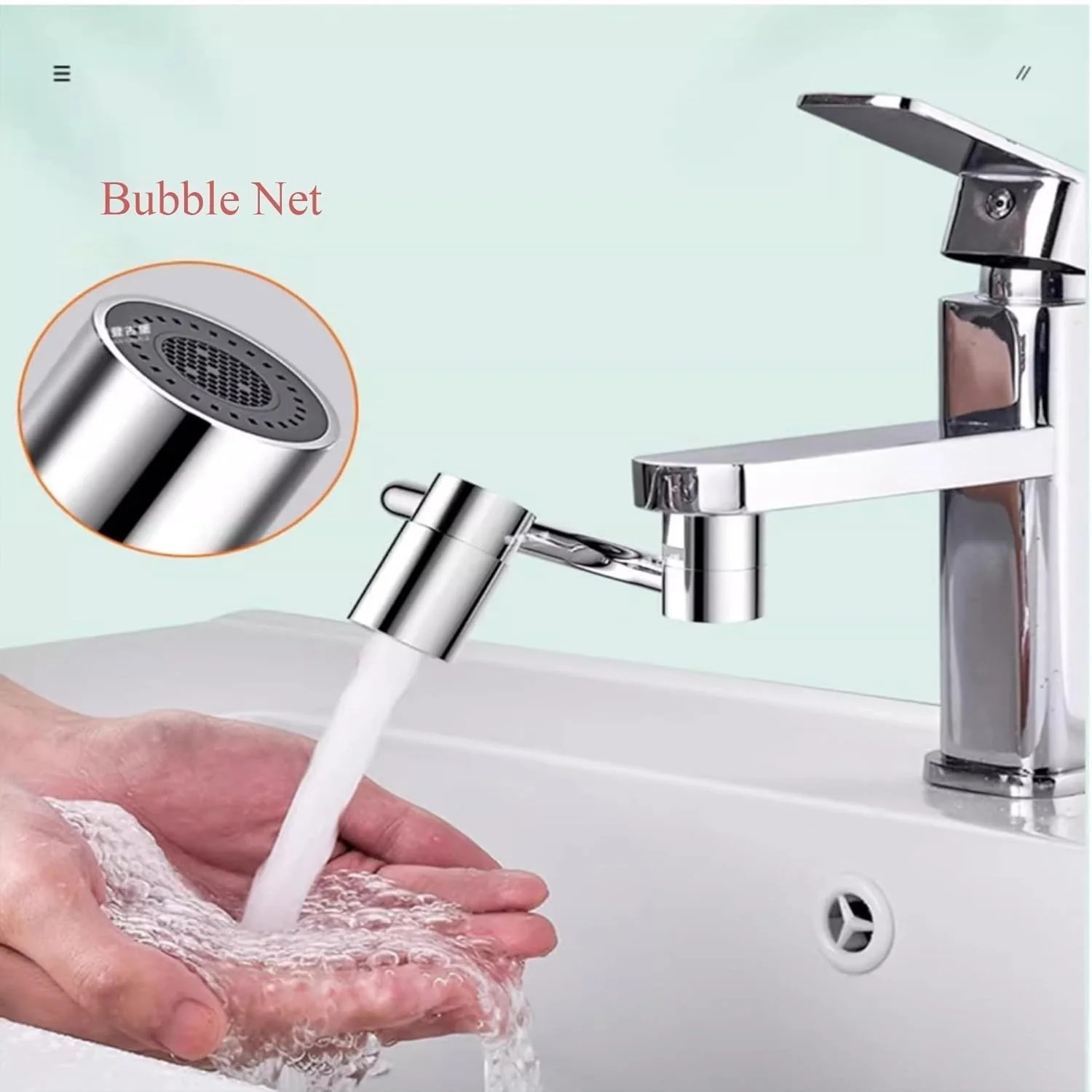 Upgrade Your Sink Experience with the 360° Rotating U Shaped Faucet Extender 🚰 - Image 7
