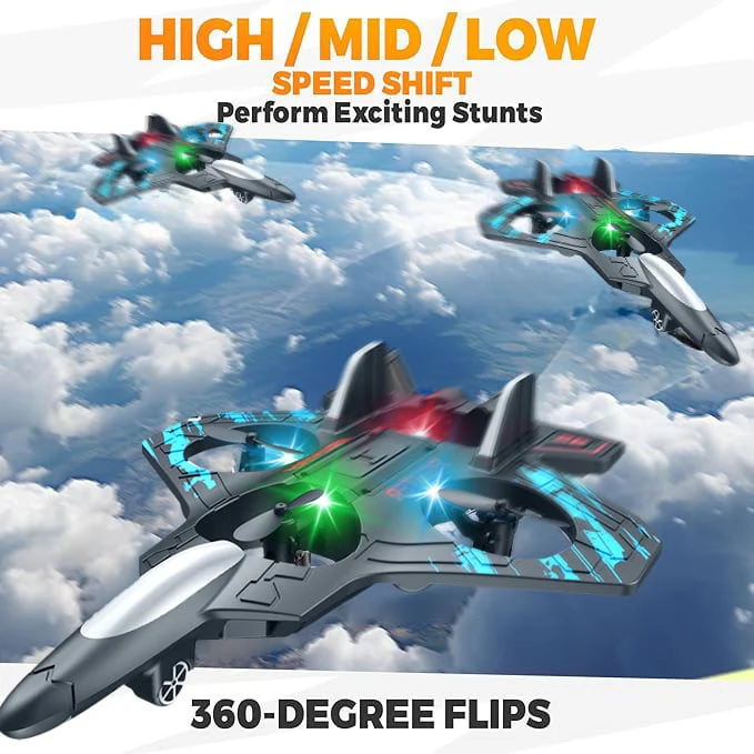 Upgraded Fighter Drone: 360° Flips & Turbo Power ✈️ - Image 3