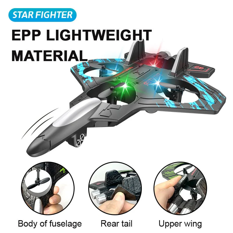 Upgraded Fighter Drone: 360° Flips & Turbo Power ✈️ - Image 6