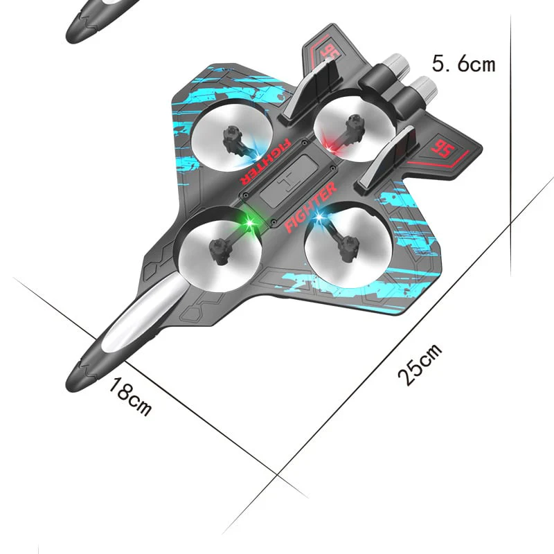 Upgraded Fighter Drone: 360° Flips & Turbo Power ✈️ - Image 8
