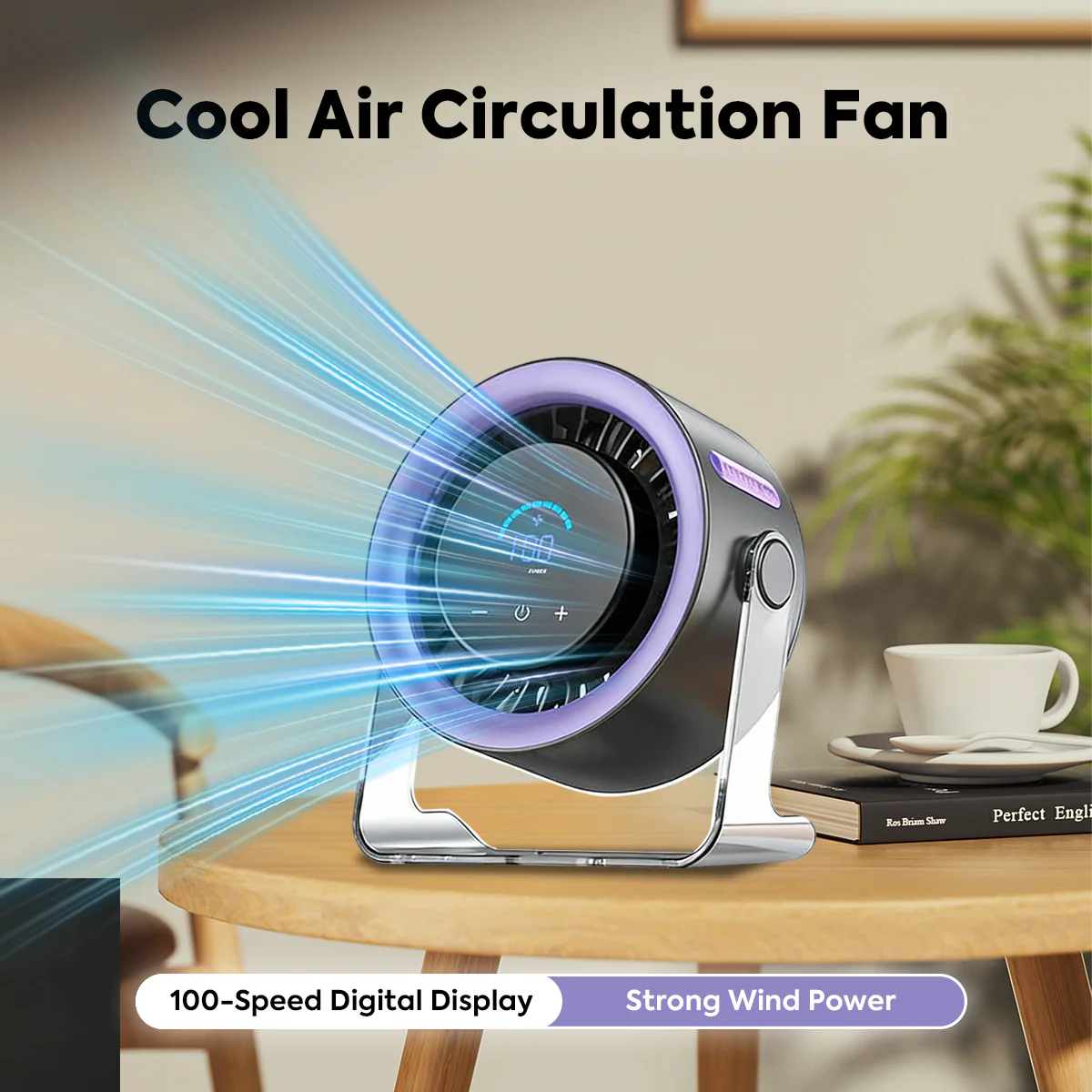 USB Desk Fan - Image 4