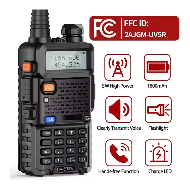 📻✨UV-5R Dual Band Ham Radio – Stay Connected Anywhere! 🌍🚶‍♂️ - Image 3