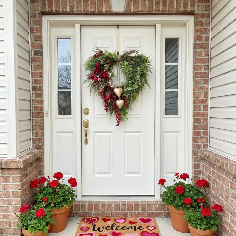 ❤️ Valentine’s Day Farmhouse Valentine Heart Wreath - Image 6