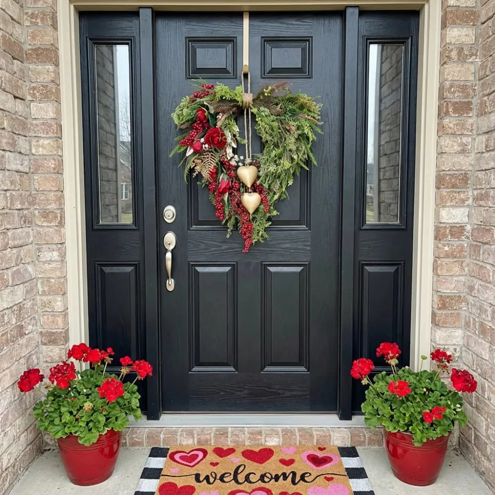 ❤️ Valentine’s Day Farmhouse Valentine Heart Wreath - Image 7