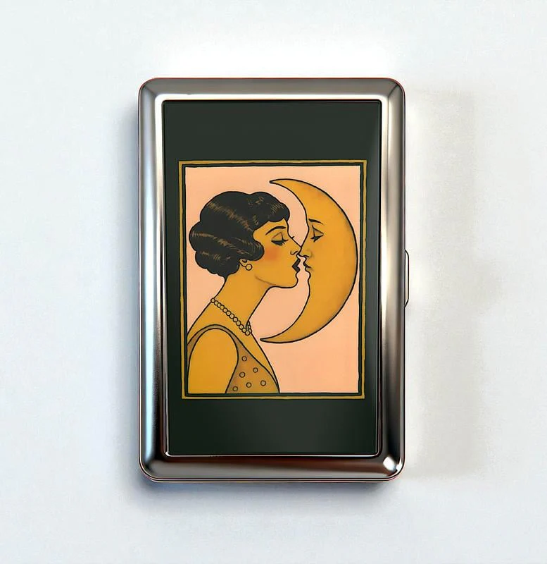 Vintage Art Deco Versatile Card & Cash Case With RFID Protection - Image 6