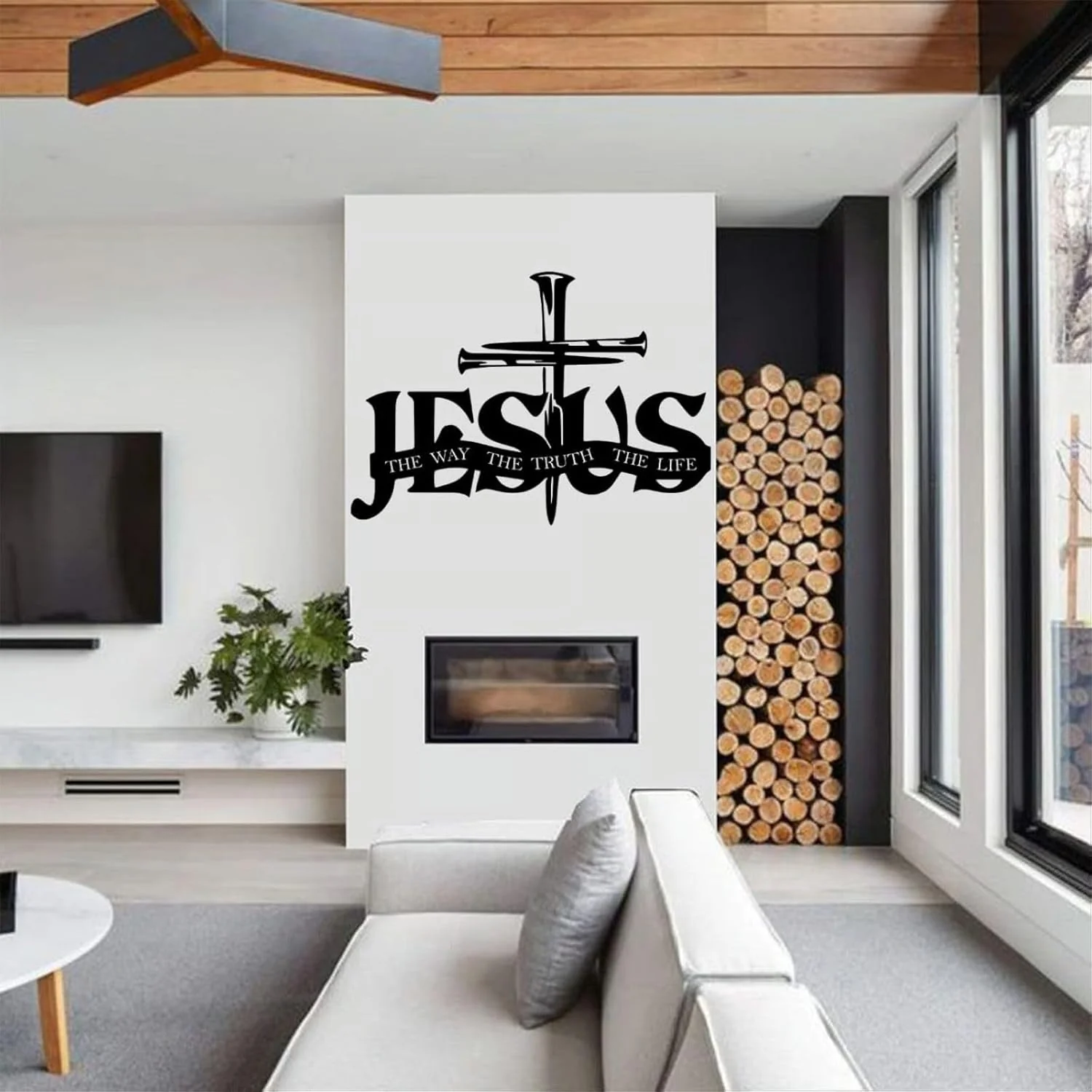 ✝️ Vintage Metal Cross Wall Art 🏡✨ Includes Nails - Image 5