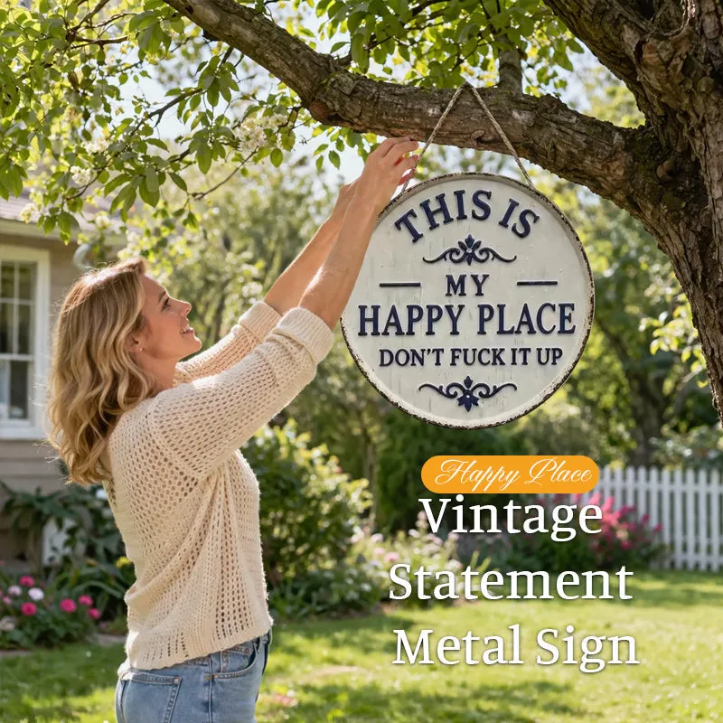 “This Is My Happy Place” Door Sign - Image 2