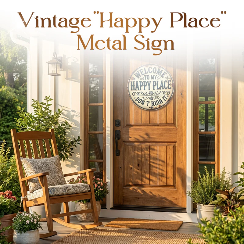 “This Is My Happy Place” Door Sign - Image 5