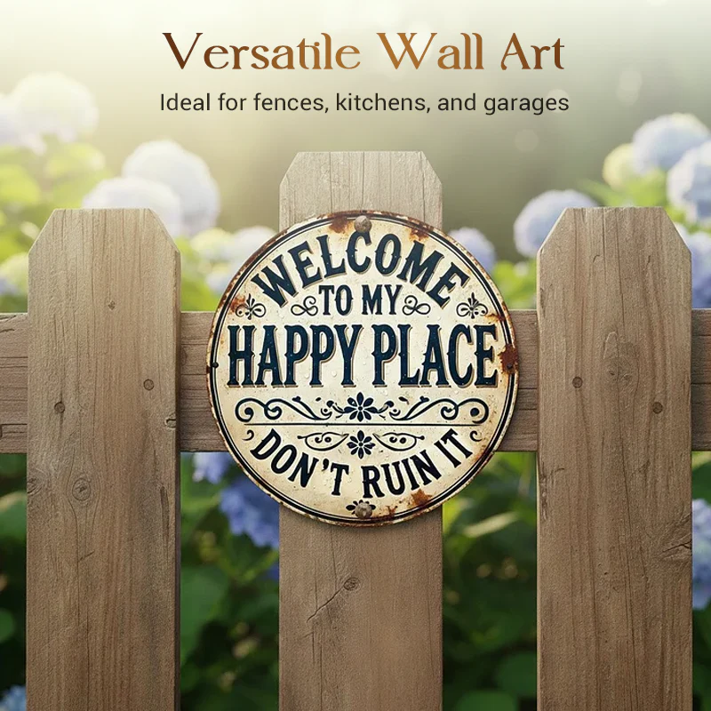 “This Is My Happy Place” Door Sign - Image 7
