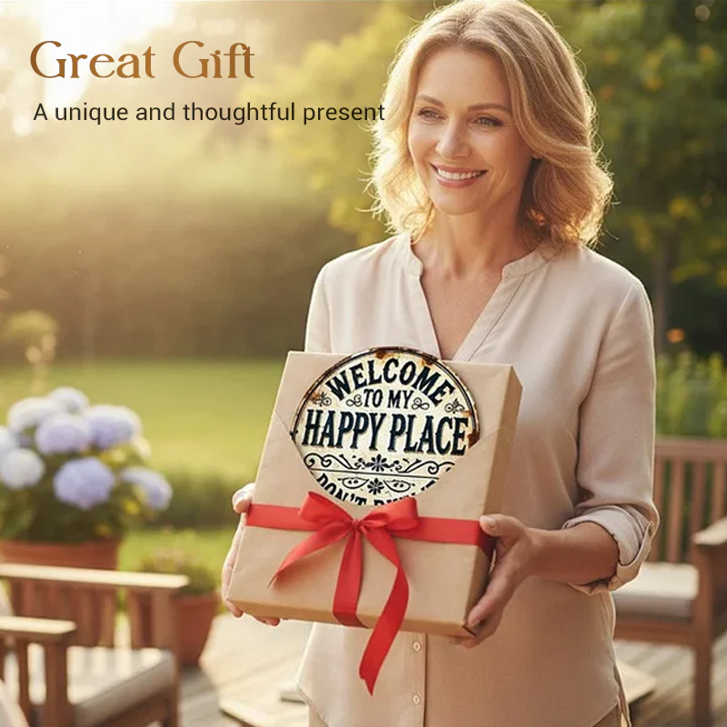 “This Is My Happy Place” Door Sign - Image 8