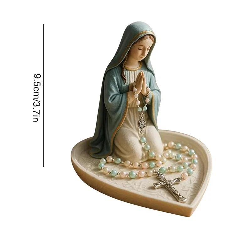 Virgin Mary Rosary Holder - With Necklace - Image 9