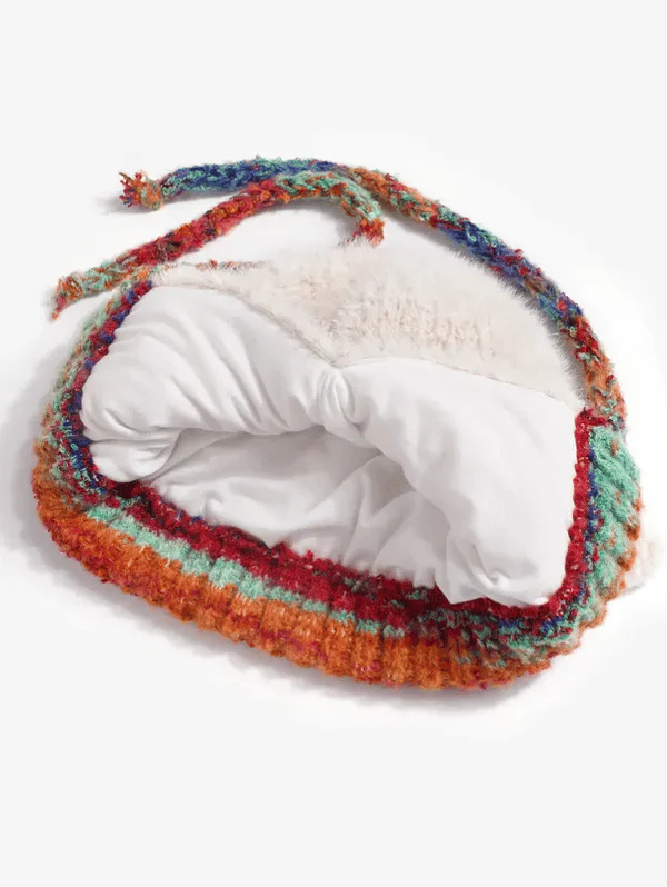 🔥 Warm Fluffy Christmas Reindeer Antler Hat | Cute 2-in-1 Wear - Image 6