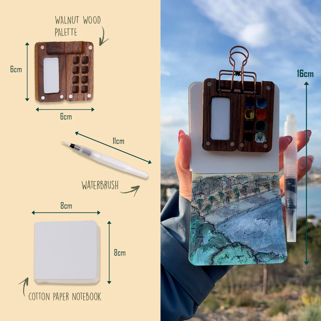 Cur8trend Watercolor Kit - Image 2