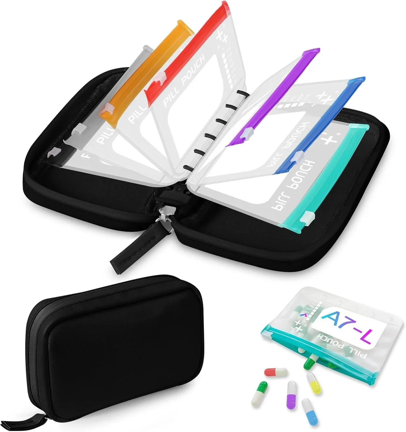 Waterproof Pill Pouch Set- 7Pcs Bags Inside - Image 7