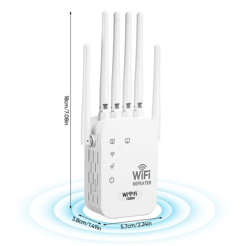 🔥📶WiFi Extender 6-Antenna Strong Signal🚀⚡ - Image 9