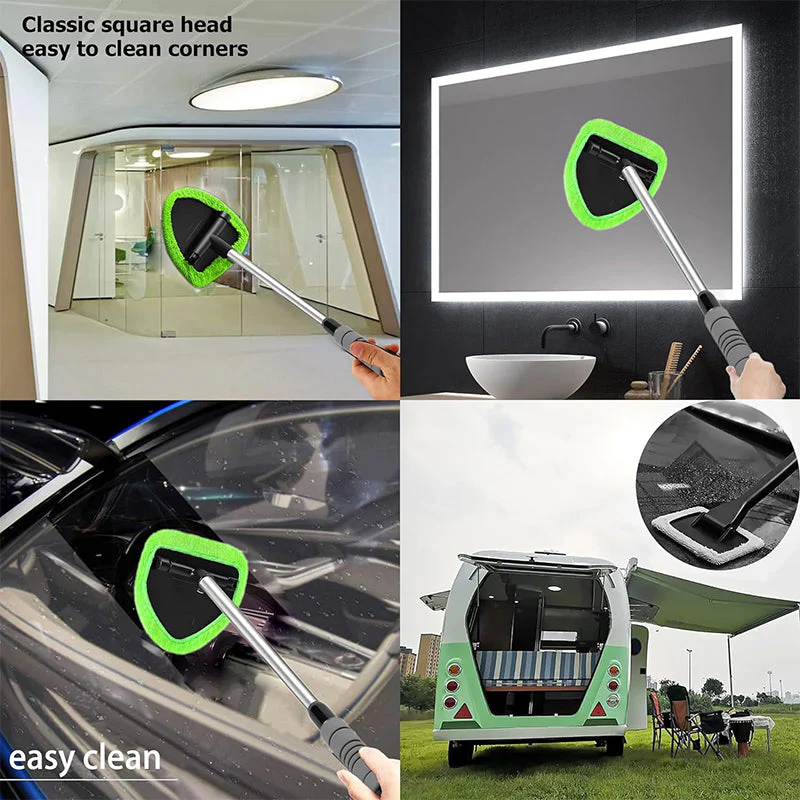 Windshield Cleaning Tool Set with Extendable Handle - Image 5