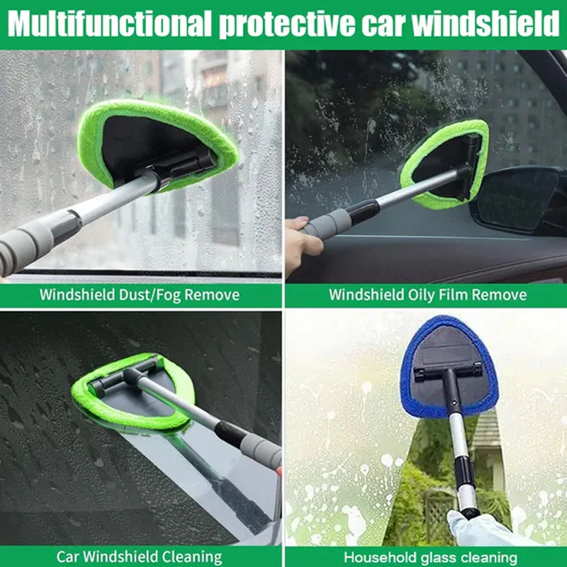 Windshield Cleaning Tool Set with Extendable Handle - Image 6