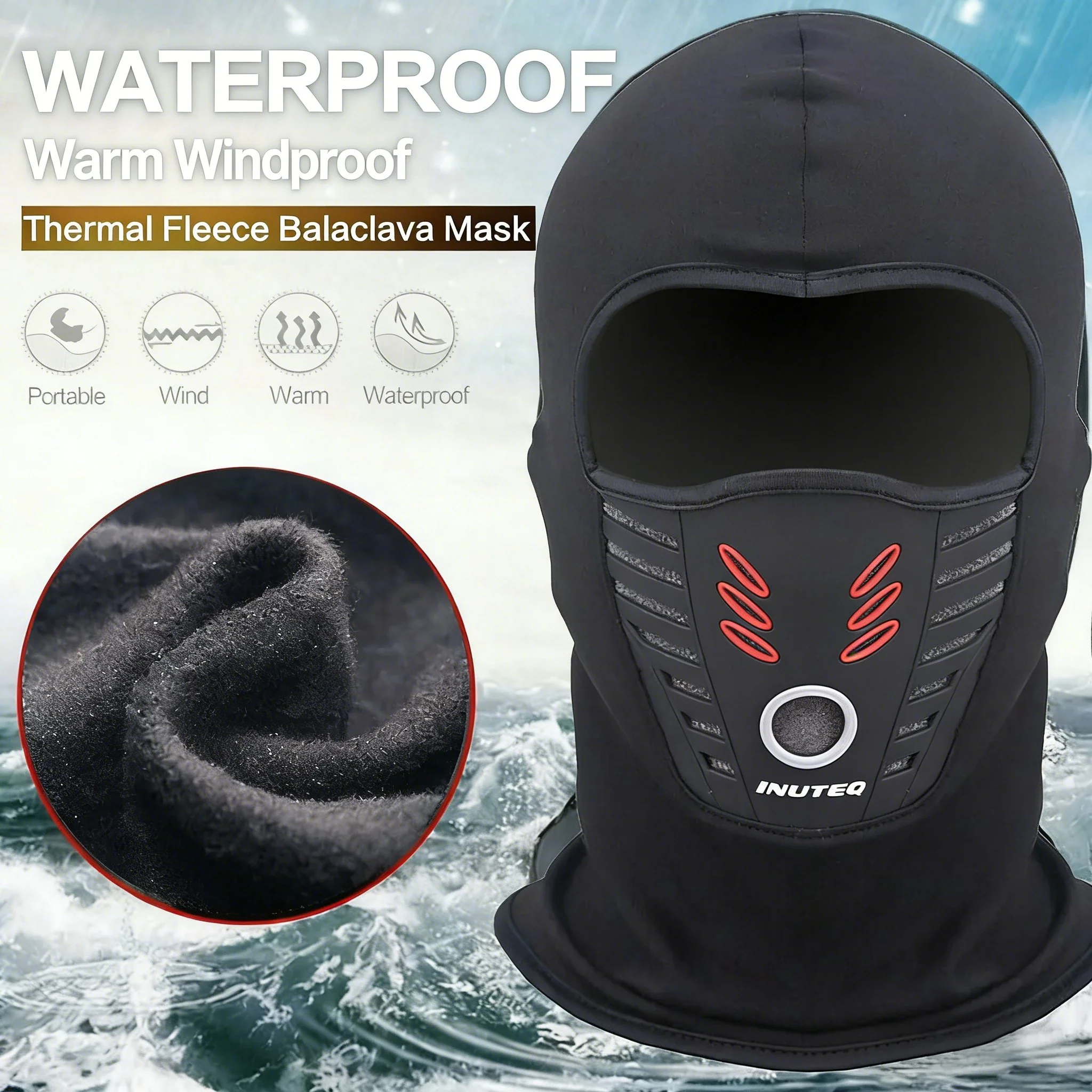 🔥Winter Rider Warm Anti-Haze Balaclava Full Face Mask - Image 2