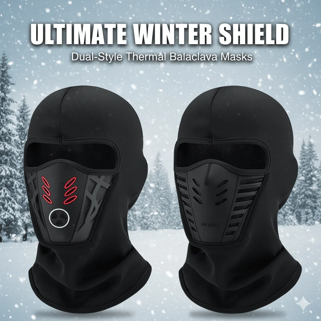 🔥Winter Rider Warm Anti-Haze Balaclava Full Face Mask - Image 5