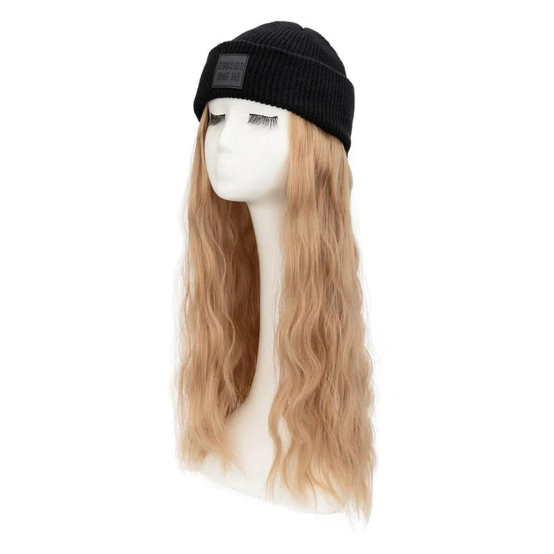 Women's Knitted Cap Wigs - Image 7