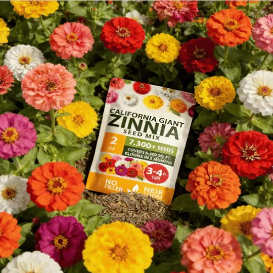 🔥Zinnia Seeds - Pure Seeds - No Filler - Heirloom Flower Seeds - Image 11