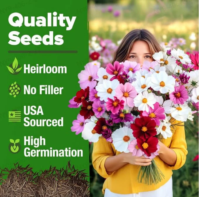 🔥Zinnia Seeds - Pure Seeds - No Filler - Heirloom Flower Seeds - Image 9